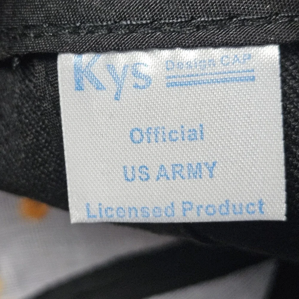Vietnam War Veteran Hat Black Embroidered US Army Licensed Military US Army Cap